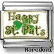 Happy St. Pats Italian Charm