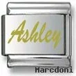 Custom Gold Color Laser Charm