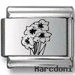 Bunch of Daisies Laser Charm
