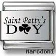 Saint Patty’s Day Laser Charm