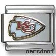 Kansas City Chiefs Italian charm