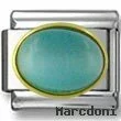 Oval March Topaz Birthstone