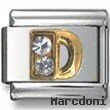 D Zirconia Italian Charm