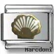 Sea Shell Italian Charm