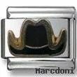 Cowboy Hat Italian Charm
