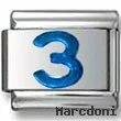 3 blue