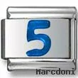 5 blue