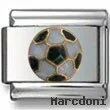 Soccer Ball Italian Charm