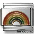 Rainbow Italian Charm