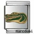 Alligator Italian Charm 13mm