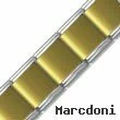 13mm Gold Plated Face Starter Bracelet