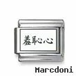 Kanji Symbol "Feel ashamed"