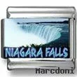 Niagara Falls Landmark Photo Charm