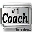 #1 Coach Laser Charm