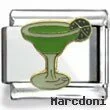 Margarita Enamel Charm