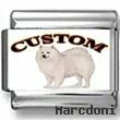 American Eskimo Dog Custom Photo Charm