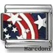 Stars and Stripes Photo Charm