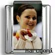 Sasha Cohen Olympic Photo Charm